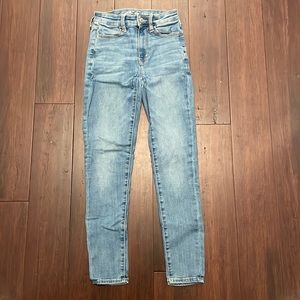 American Eagle High Rise Skinny Jeans